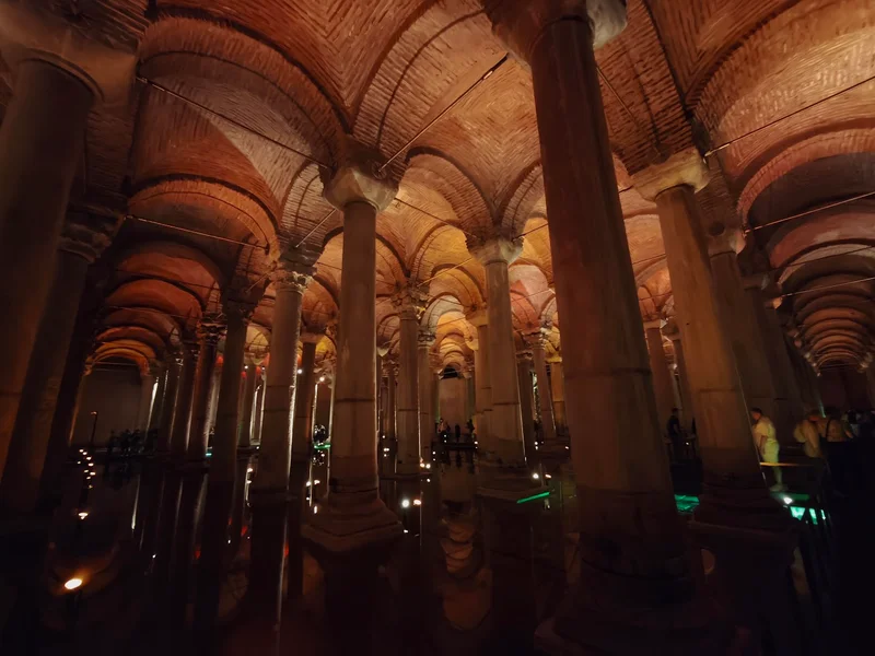 Isztambul (Istanbul) Bazilika ciszterna, Basilica cisterna, Yerebatan Sarnıcı