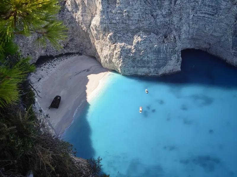 Zakynthos, Navagio-öböl és kilátó, Panagiotis hajóroncs