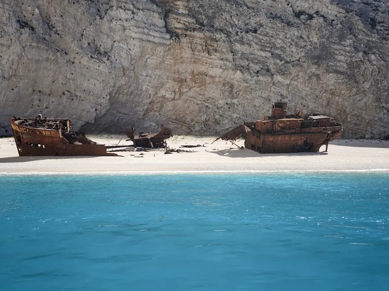 Zakynthos, Navagio-öböl és kilátó, Panagiotis hajóroncs